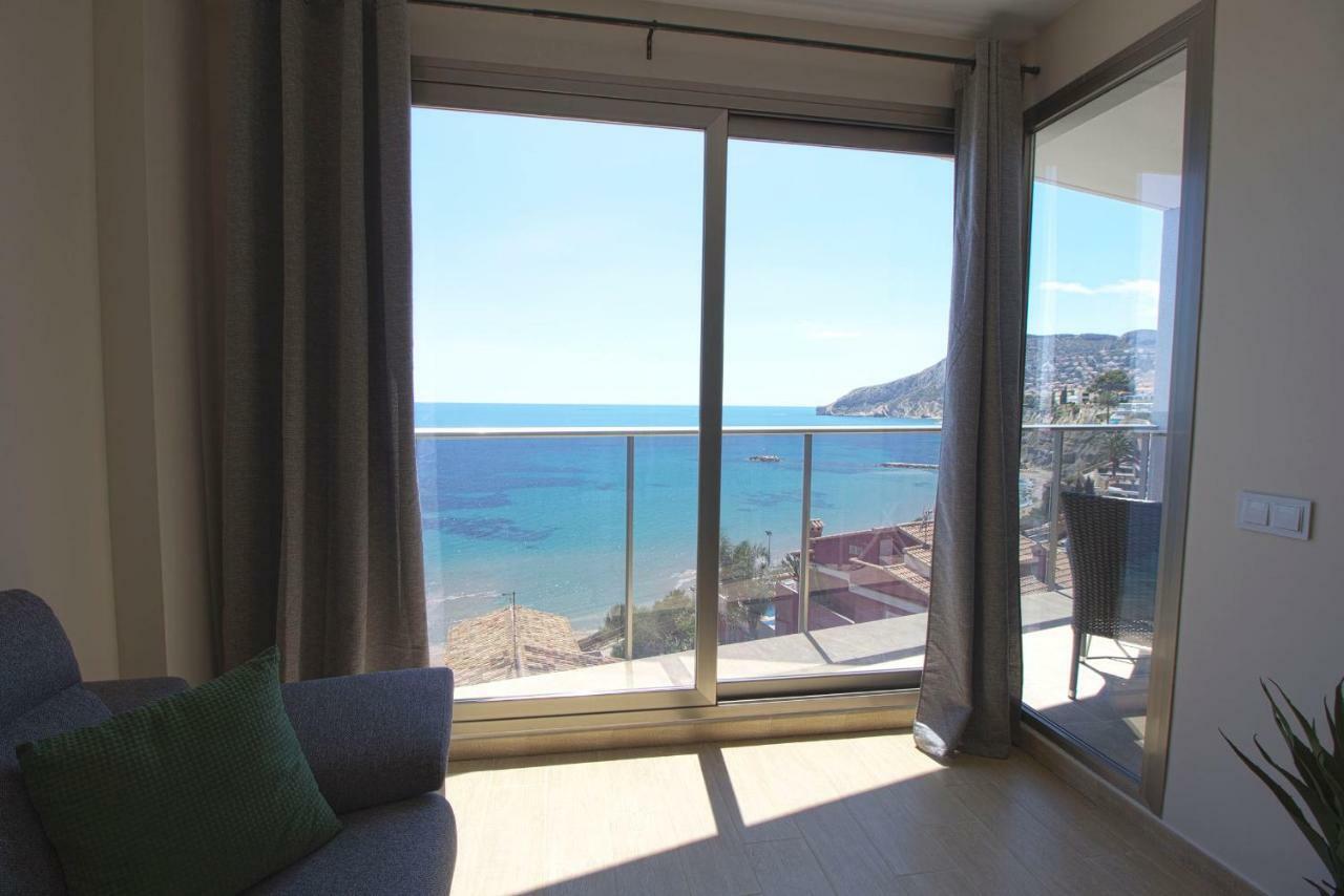Beautiful Frontline Apartment Melioria With Panoramic Seaview Calpe Luaran gambar