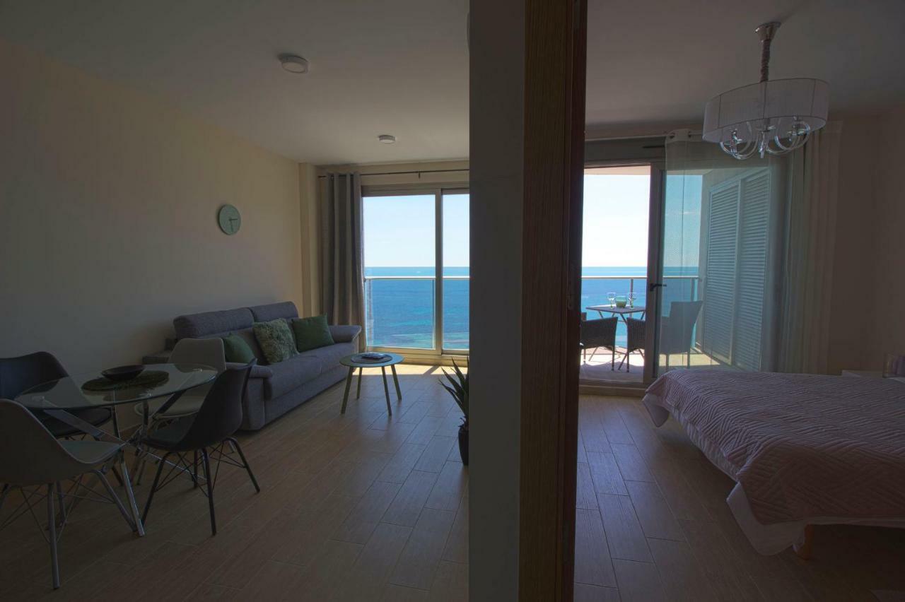 Beautiful Frontline Apartment Melioria With Panoramic Seaview Calpe Luaran gambar
