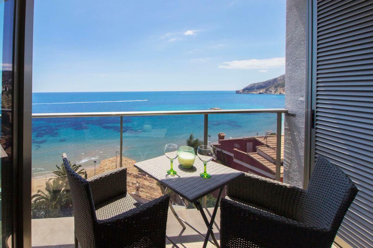 Beautiful Frontline Apartment Melioria With Panoramic Seaview Calpe Luaran gambar