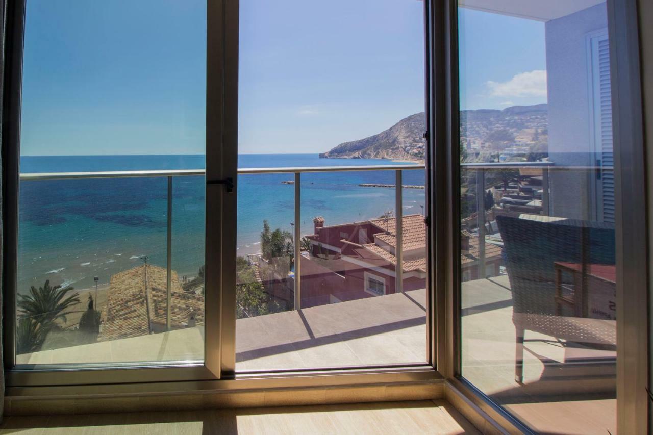 Beautiful Frontline Apartment Melioria With Panoramic Seaview Calpe Luaran gambar