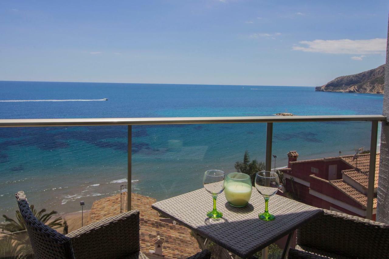 Beautiful Frontline Apartment Melioria With Panoramic Seaview Calpe Luaran gambar